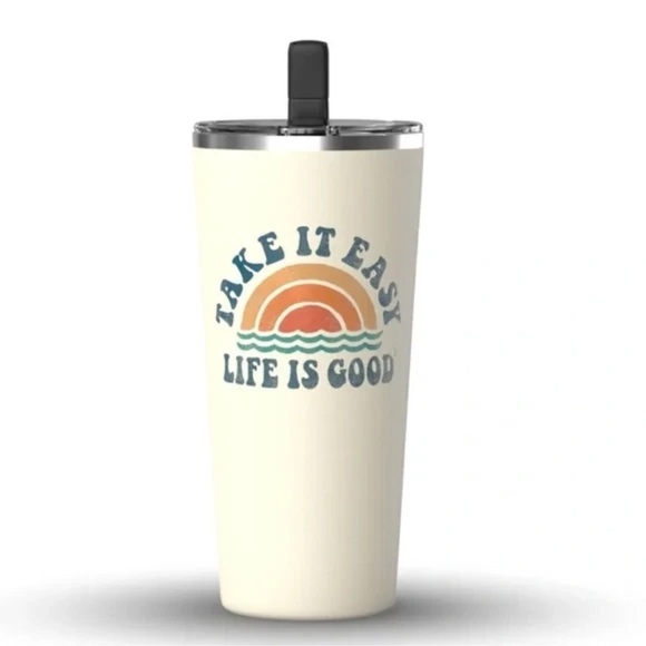 Life Is Good Other - Life is Good "Take It Easy" Travel Double Wall Hot/Cold Mug, NWOT